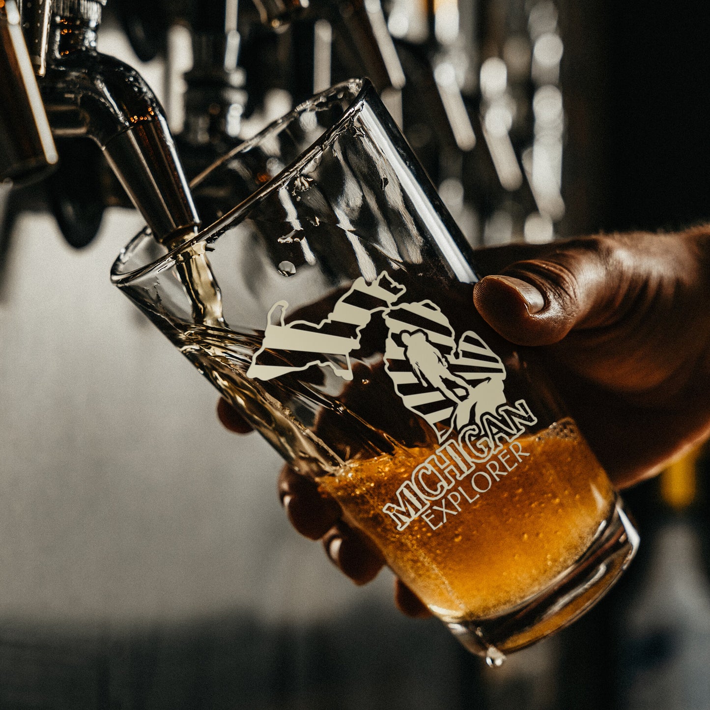 Hiking Beer Glass