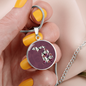 Michigan Flowers Necklace