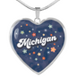 Retro Flowers Necklace
