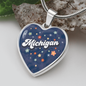 Retro Flowers Necklace