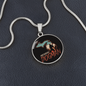 Michigan Dogman Sunset Necklace