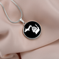 Middle Finger Michigan Necklace