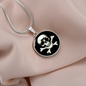 Michigan Skull Necklace