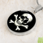 Michigan Skull Necklace