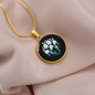 Michigan Dogman Footprint Necklace