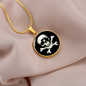 Michigan Skull Necklace