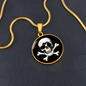 Michigan Skull Necklace