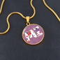 MI Flowers Necklace