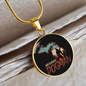 Michigan Dogman Sunset Necklace