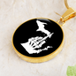 Middle Finger Michigan Necklace