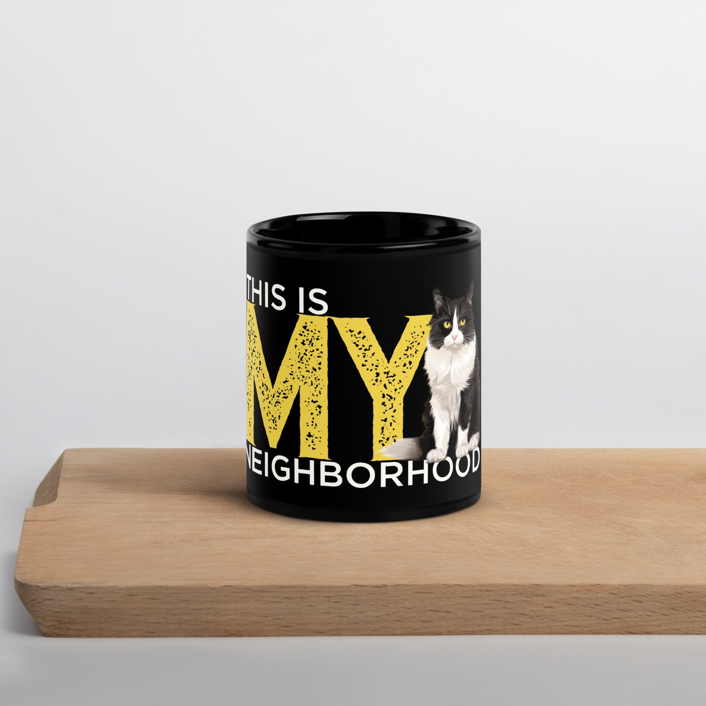 This is My Neighborhood - Nick the Cat Mug