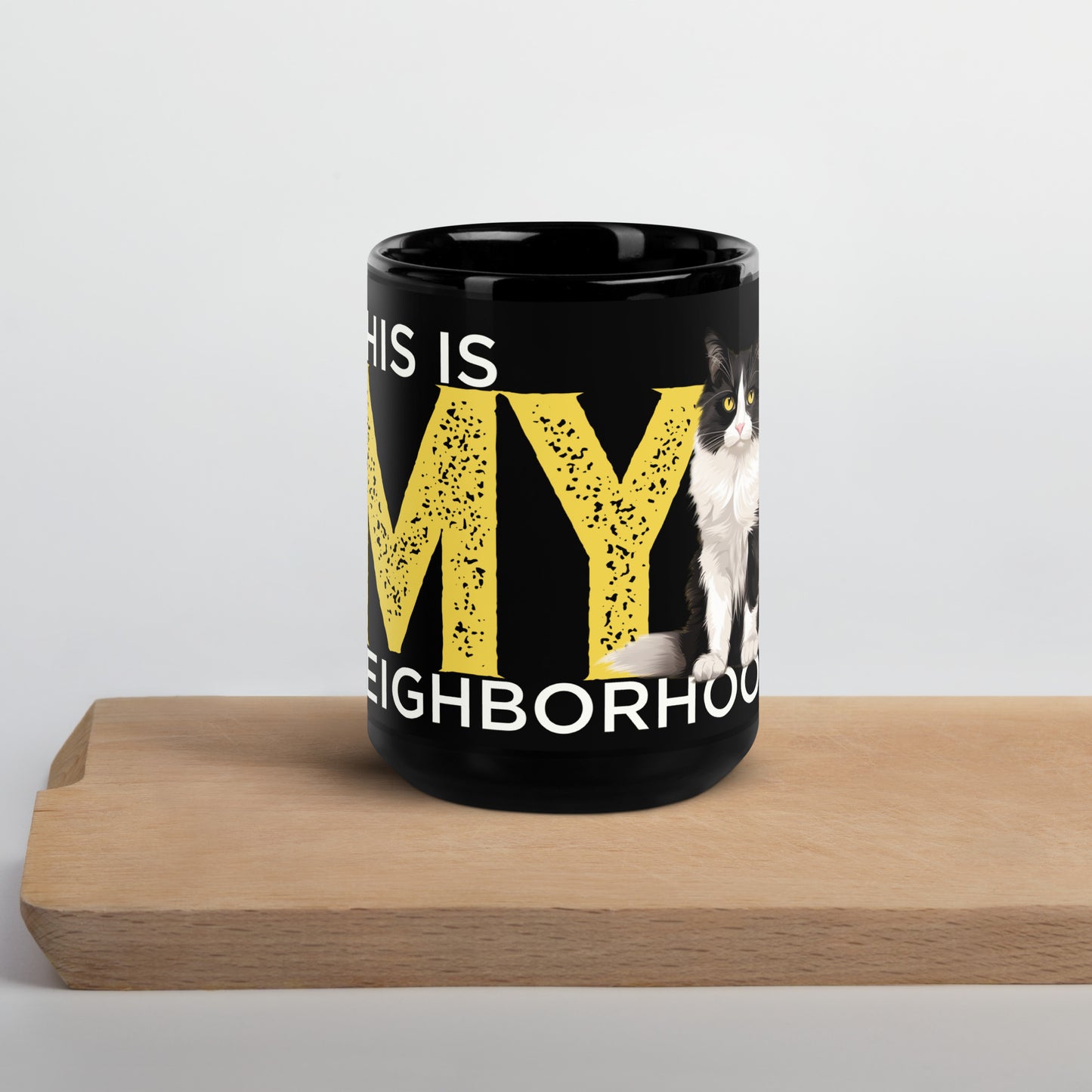 This is My Neighborhood - Nick the Cat Mug