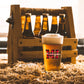 Buffalo Plaid Beer Glass