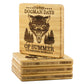 Dogman Days Coaster Set