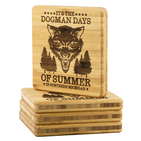 Dogman Days Coaster Set