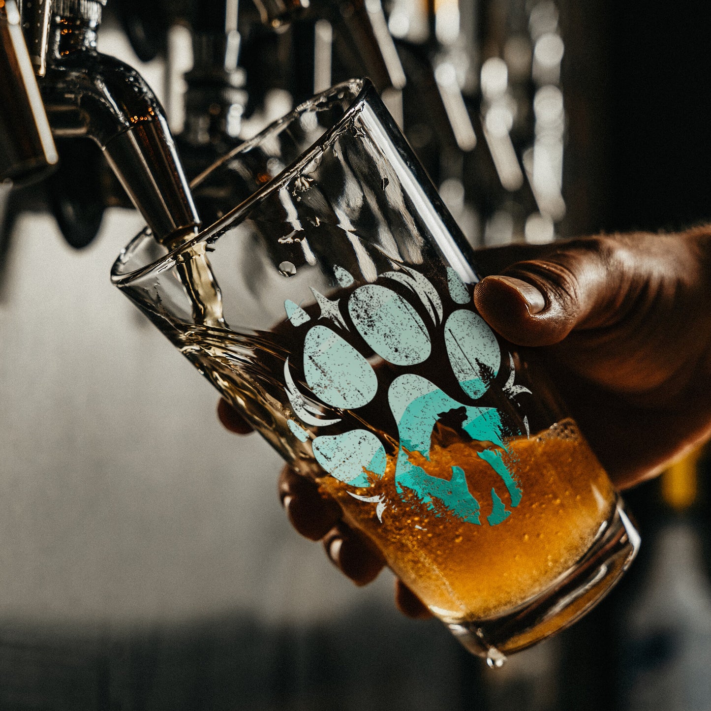 Dogman Beer Glass