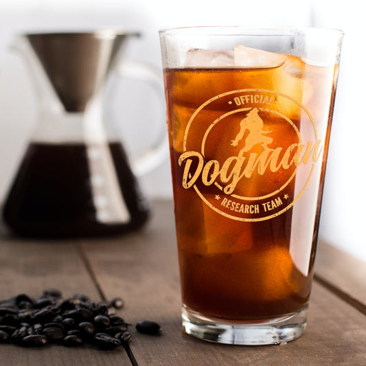 Dogman Research Beer Glass