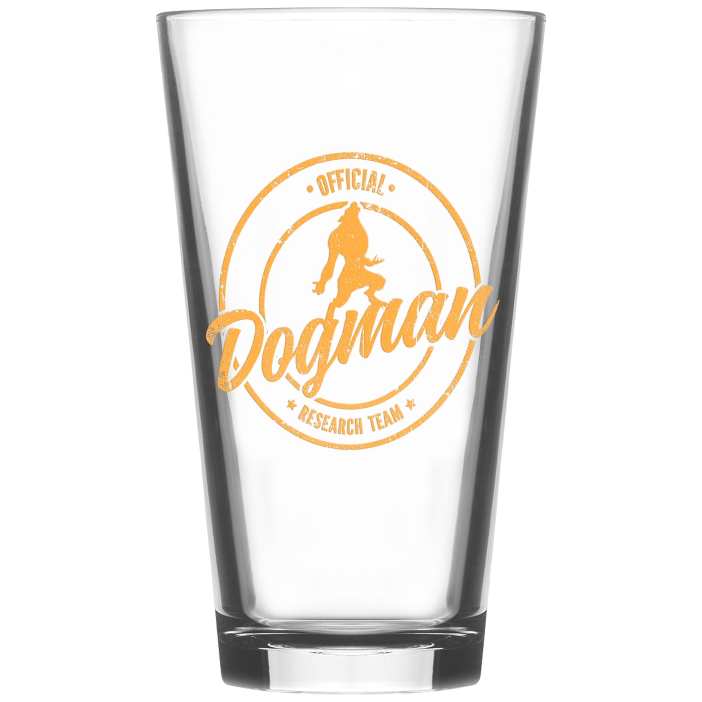 Dogman Research Beer Glass