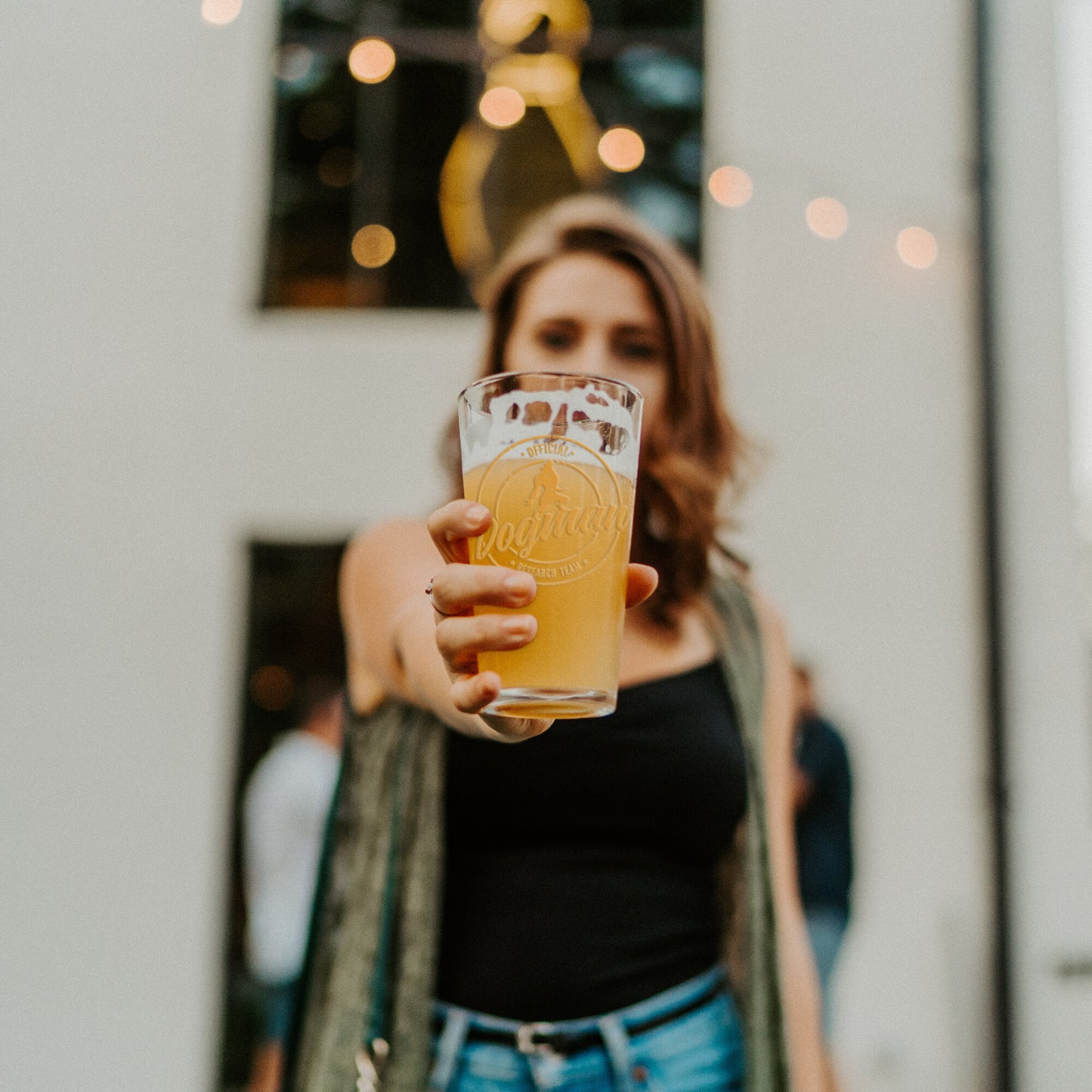 Dogman Research Beer Glass