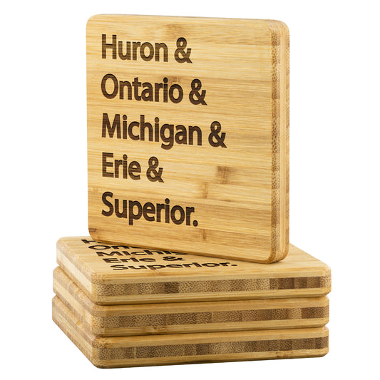Great Lakes Coaster Set