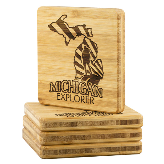 Hiking Explorer Coaster Set