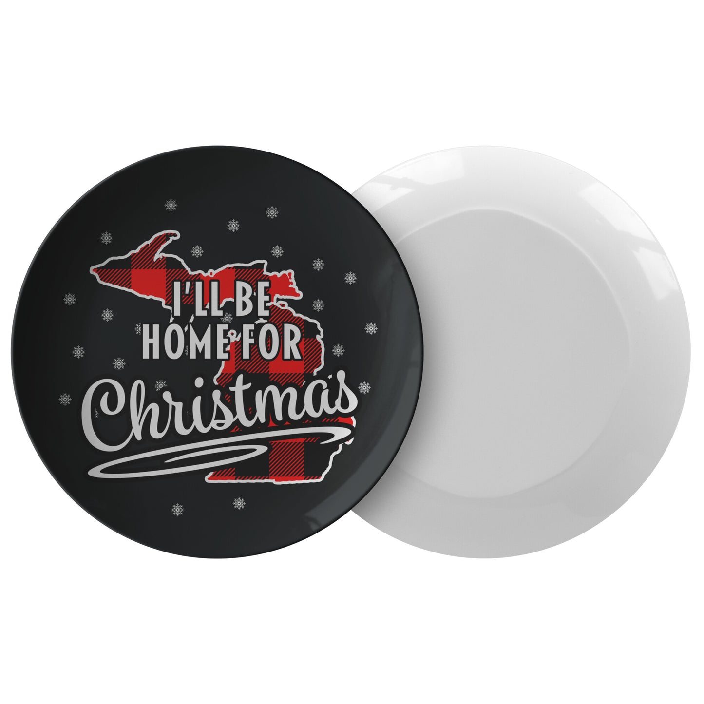 Home for Christmas Plate