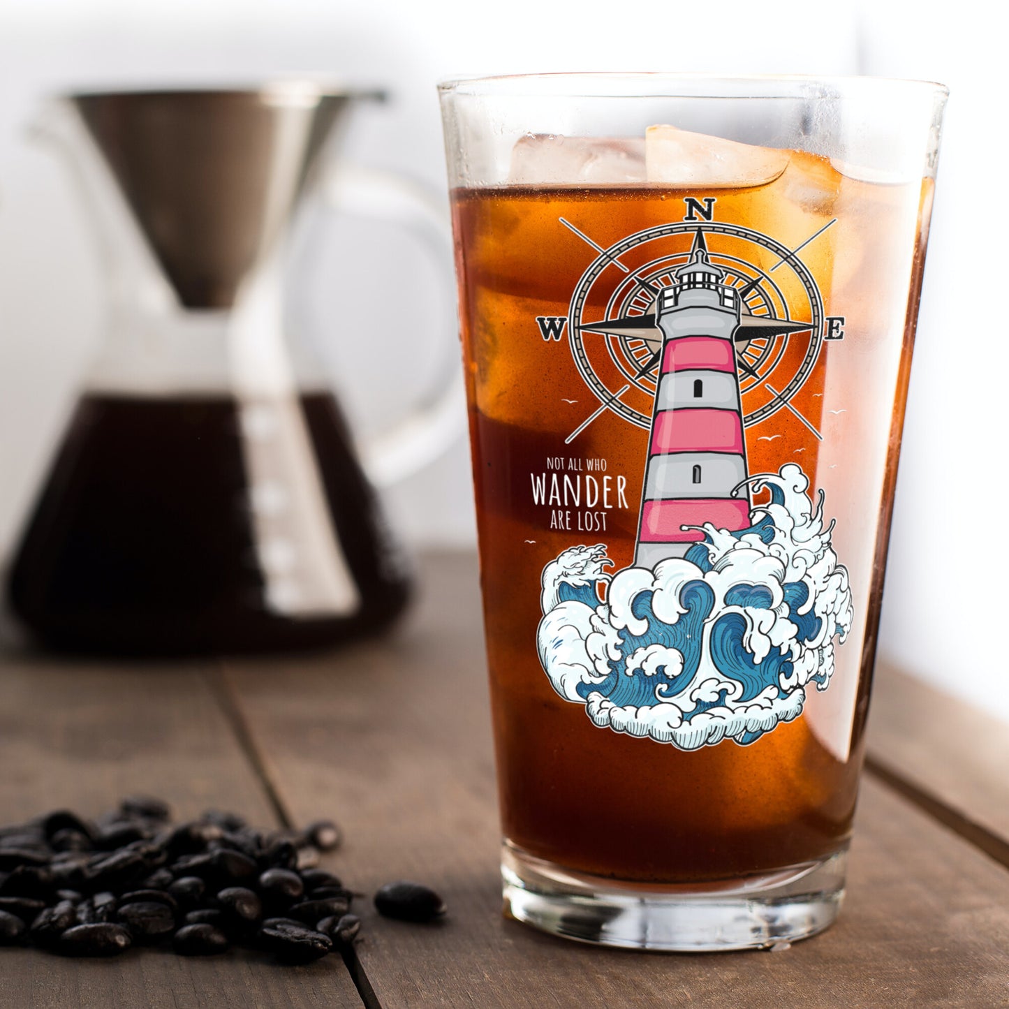 Lighthouse Beer Glass