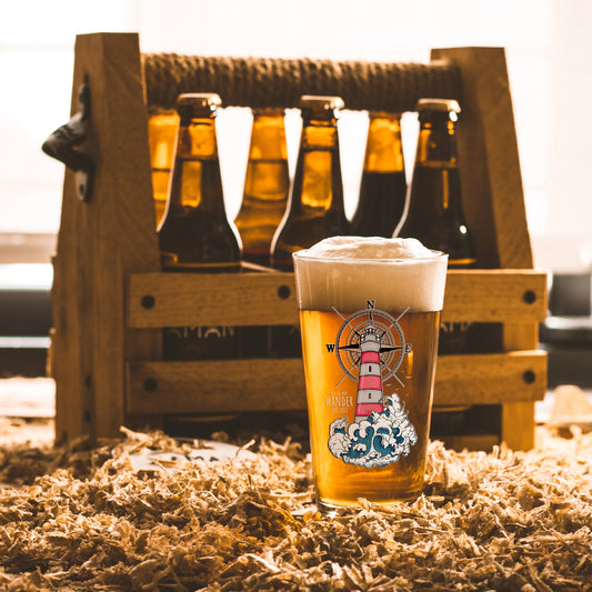 Lighthouse Beer Glass