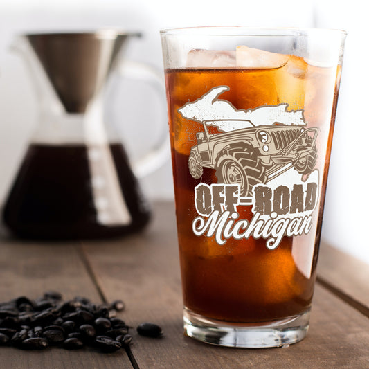 MI Offroad Beer Glass