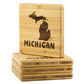 Michigan Patchwork Coaster Set