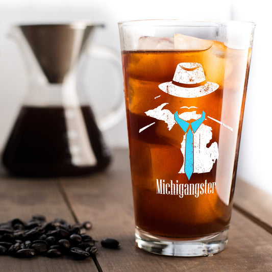 Michigangster Beer Glass