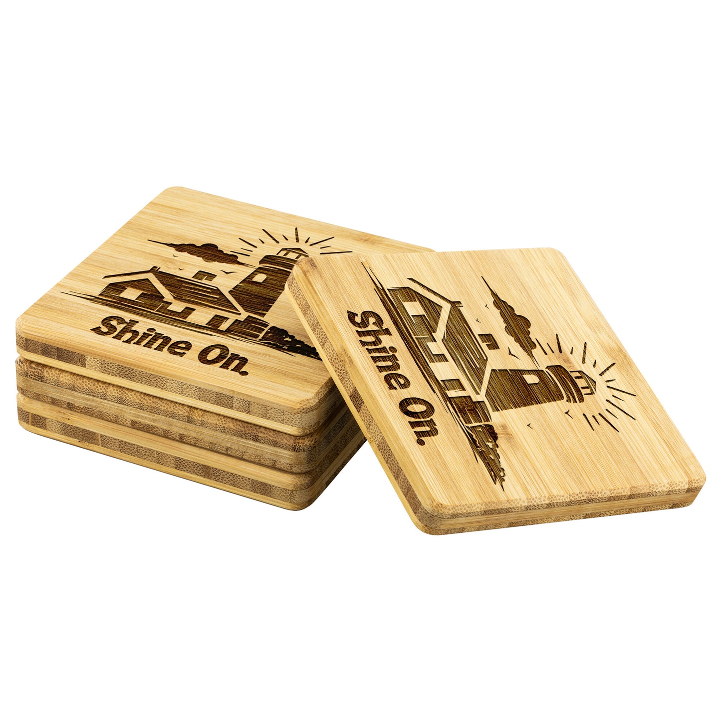 Shine On Coaster Set