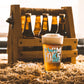 Swim Hike Explore Beer Glass