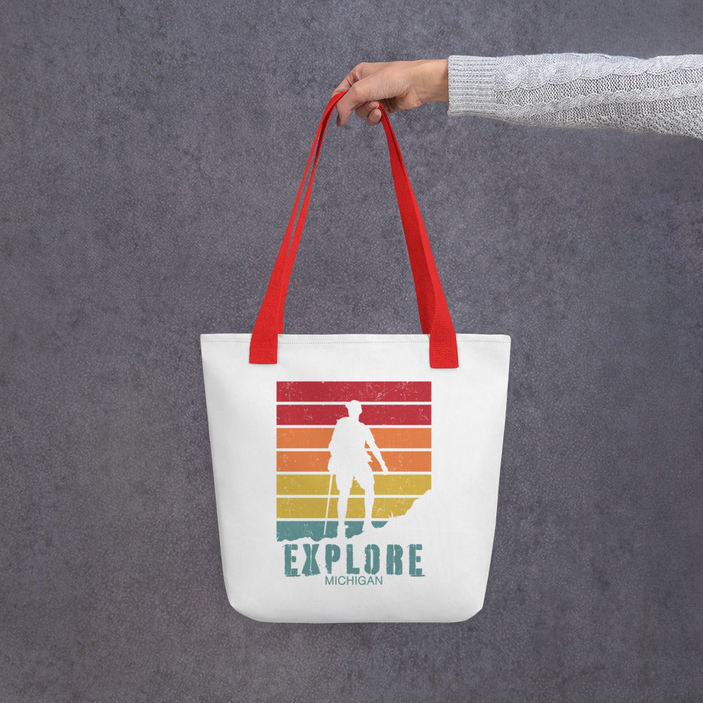 Explore Hiking Tote bag