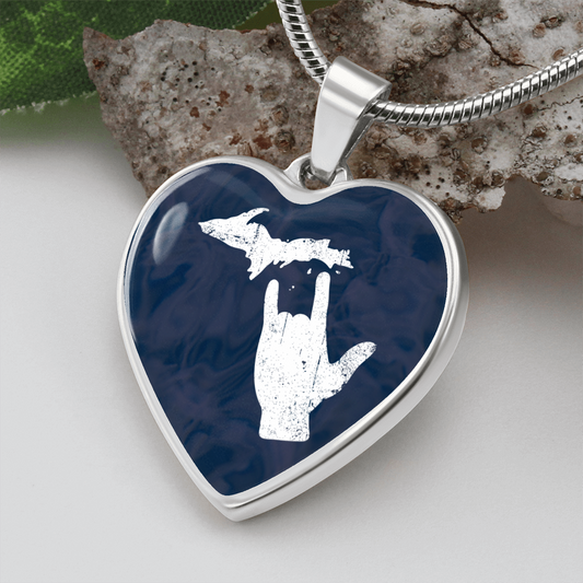 Sign Language Love Necklace