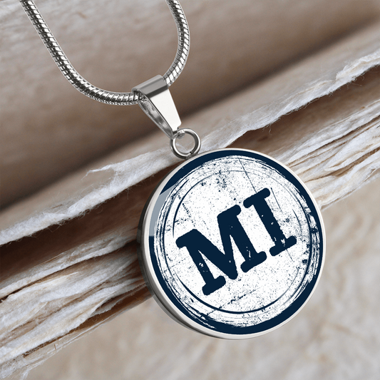 MI Michigan Necklace
