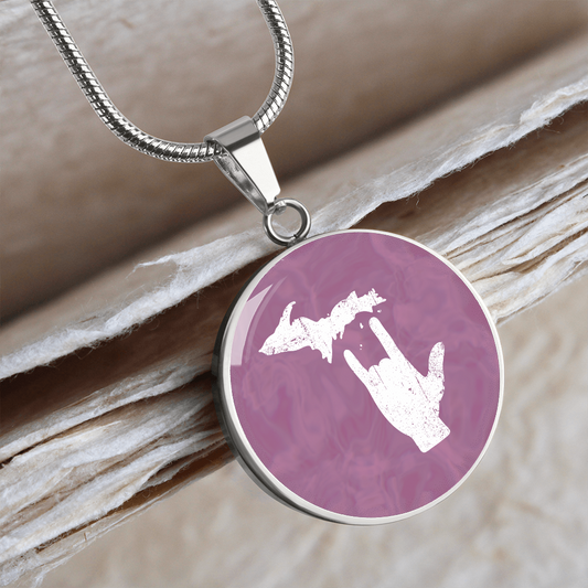 Sign Language Love Necklace