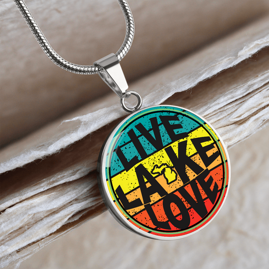 Live Lake Love Necklace