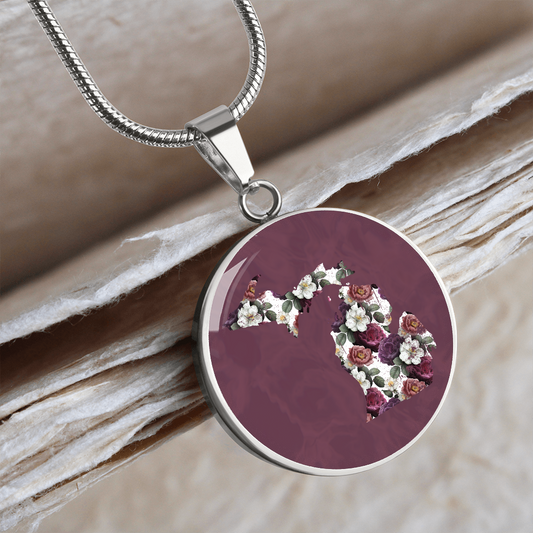 Michigan Flowers Necklace