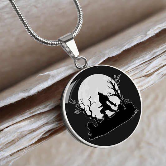 Michigan Dogman Howling Necklace