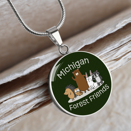 Forest Friends Kids Necklace