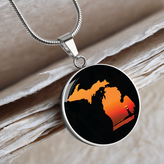 Lighthouse Sunset Necklace