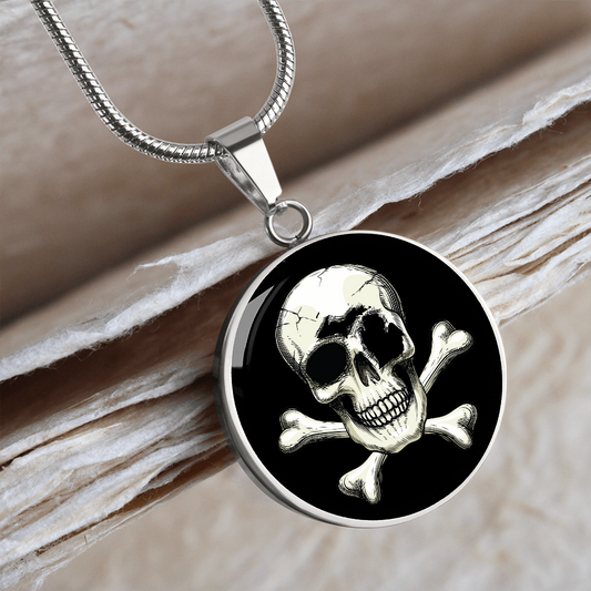 Michigan Skull Necklace