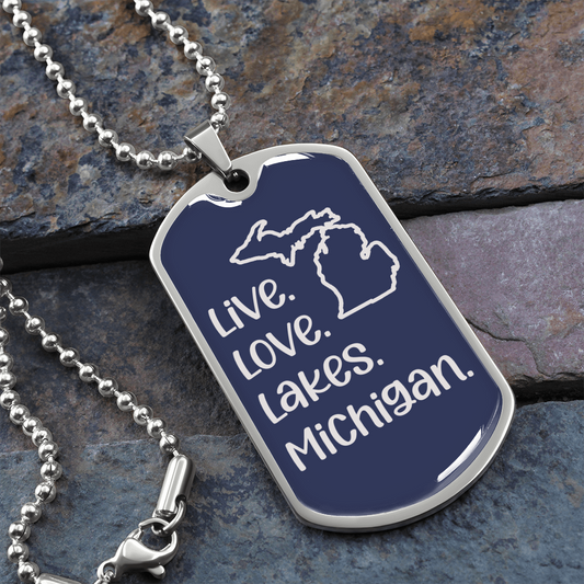 Live Love Lakes Neckalace