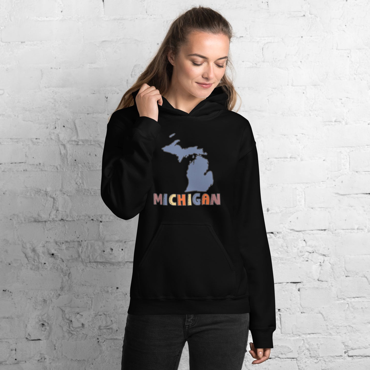 Michigan Mitten Hoodie