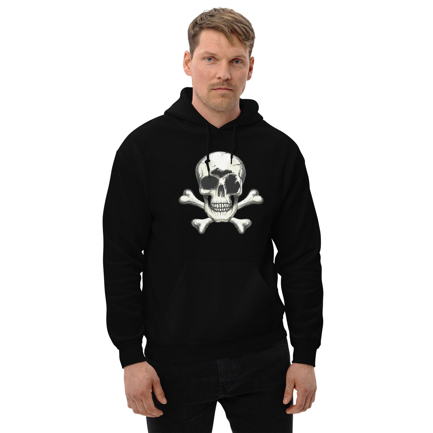 Michigan Skull Hoodie