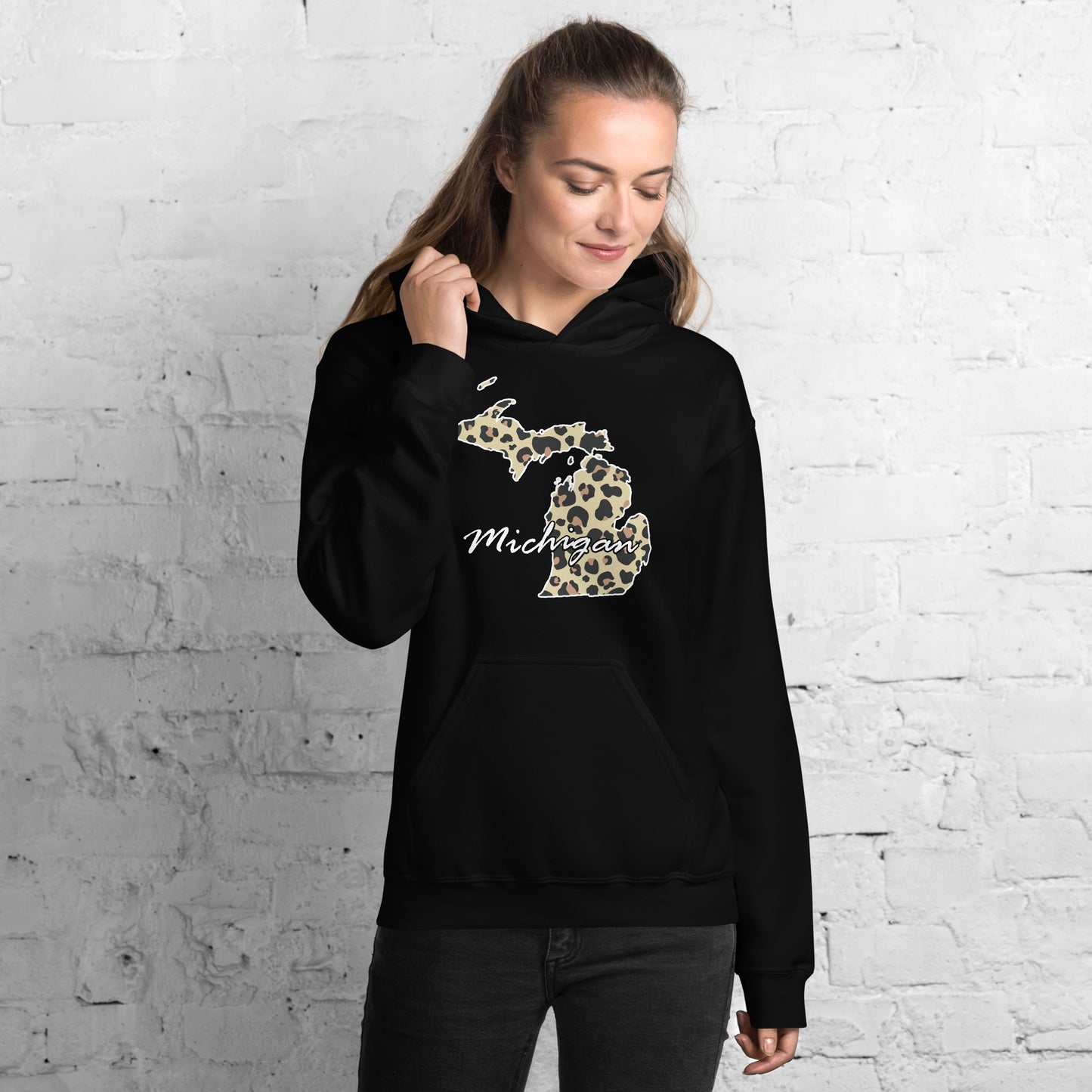 Leopard Print Hoodie