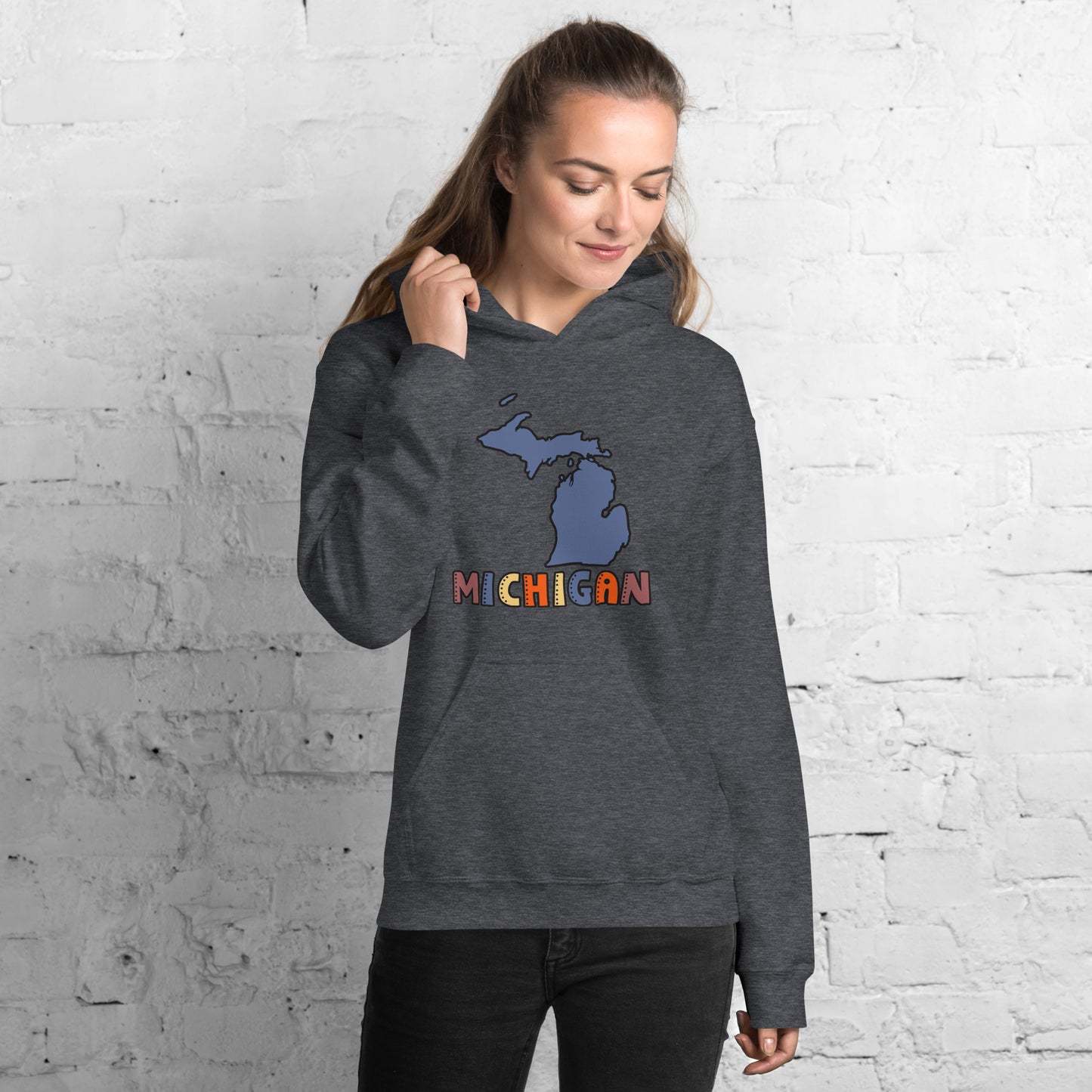 Michigan Mitten Hoodie