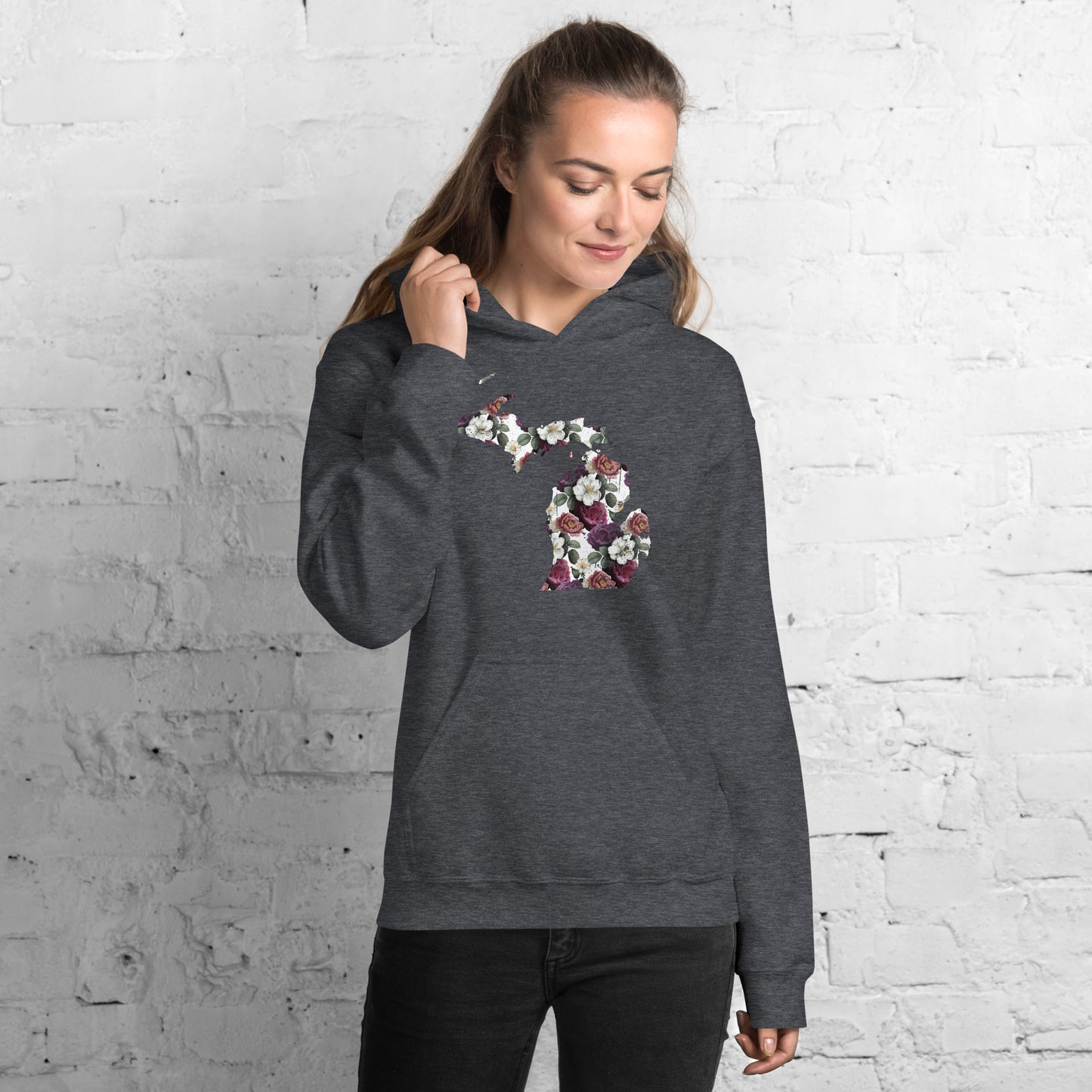 Michigan Flower Hoodie