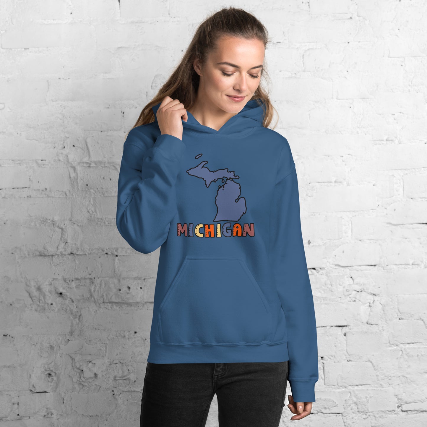 Michigan Mitten Hoodie